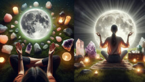 Cleansing Crystals Full Moon Ritual